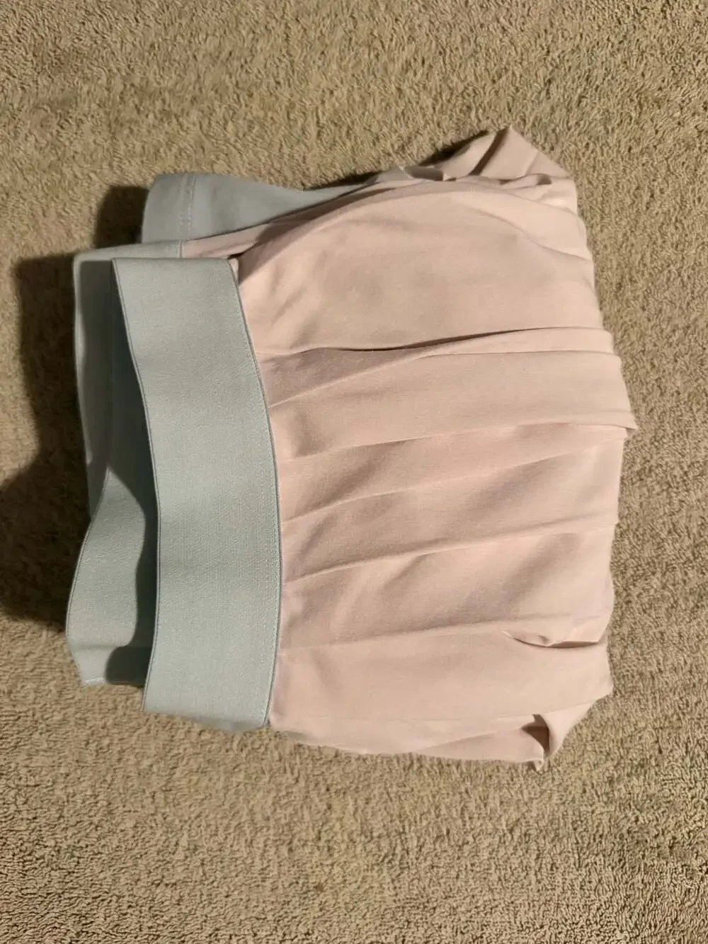 Athleta Girl Pleated Skort Size XL/14 Pink Blue Athletic Skirt
